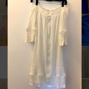 Wore it once. White dress.